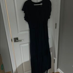 DKNY Navy Soze 8 Elegant Women's Dress